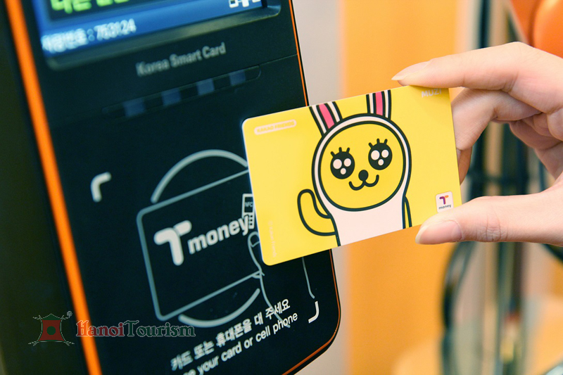 Dùng thẻ T - Money khi tham gia giao thông tại Hàn Quốc
