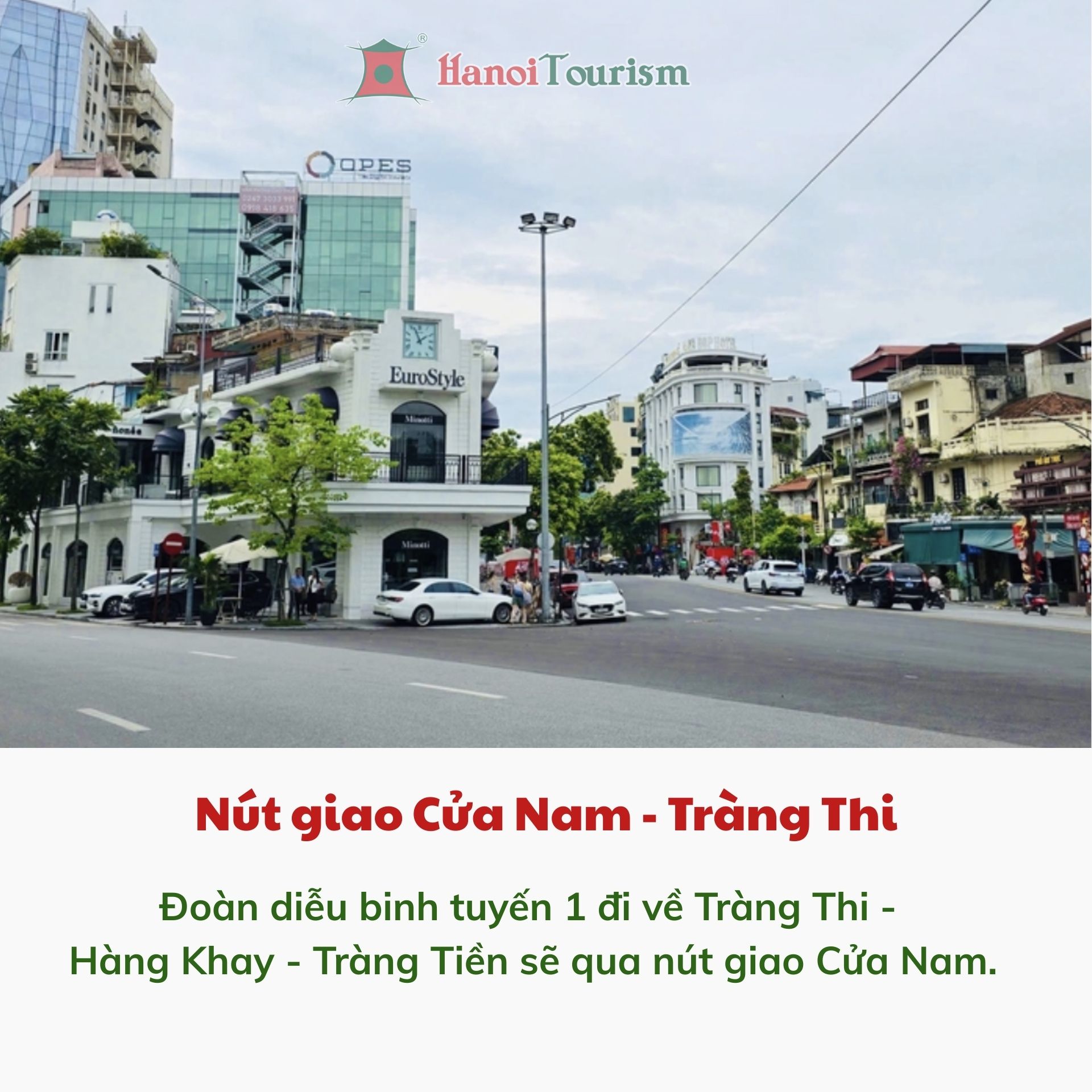 Nút giao Cửa Nam - Tràng Thi