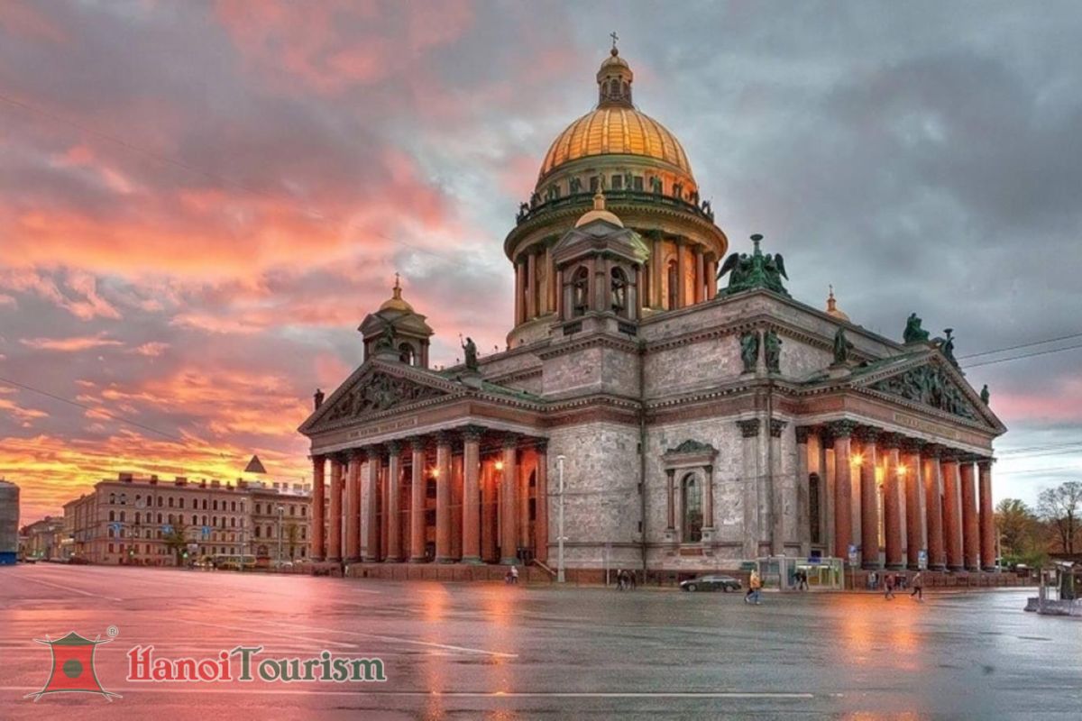 Đại giáo đường Saint Isaak - S. Peterburg - Nga